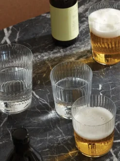 Glas|LSA International Gio Line Tumbler 560ml Set van 4