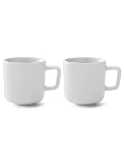 Mokken En Koppen|LSA International Set of 2 Collective Espresso Cups 75ml Wit