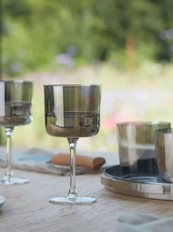 Glas|LSA International Set of 2 Lunar Wine Glasses 250ml
