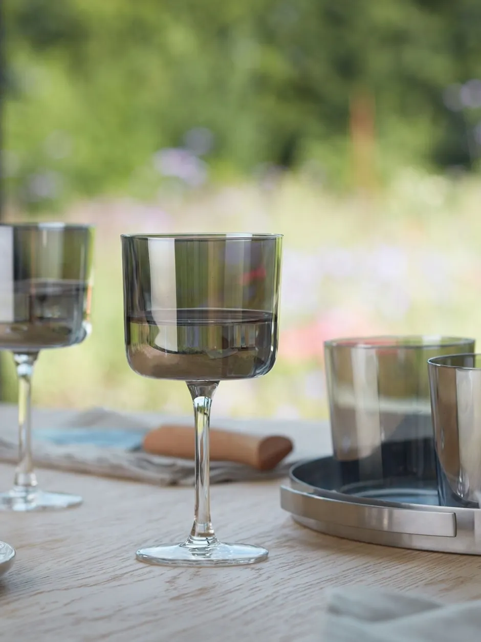 Glas|LSA International Set of 2 Lunar Wine Glasses 250ml
