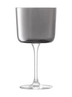 Glas|LSA International Set of 2 Lunar Wine Glasses 250ml