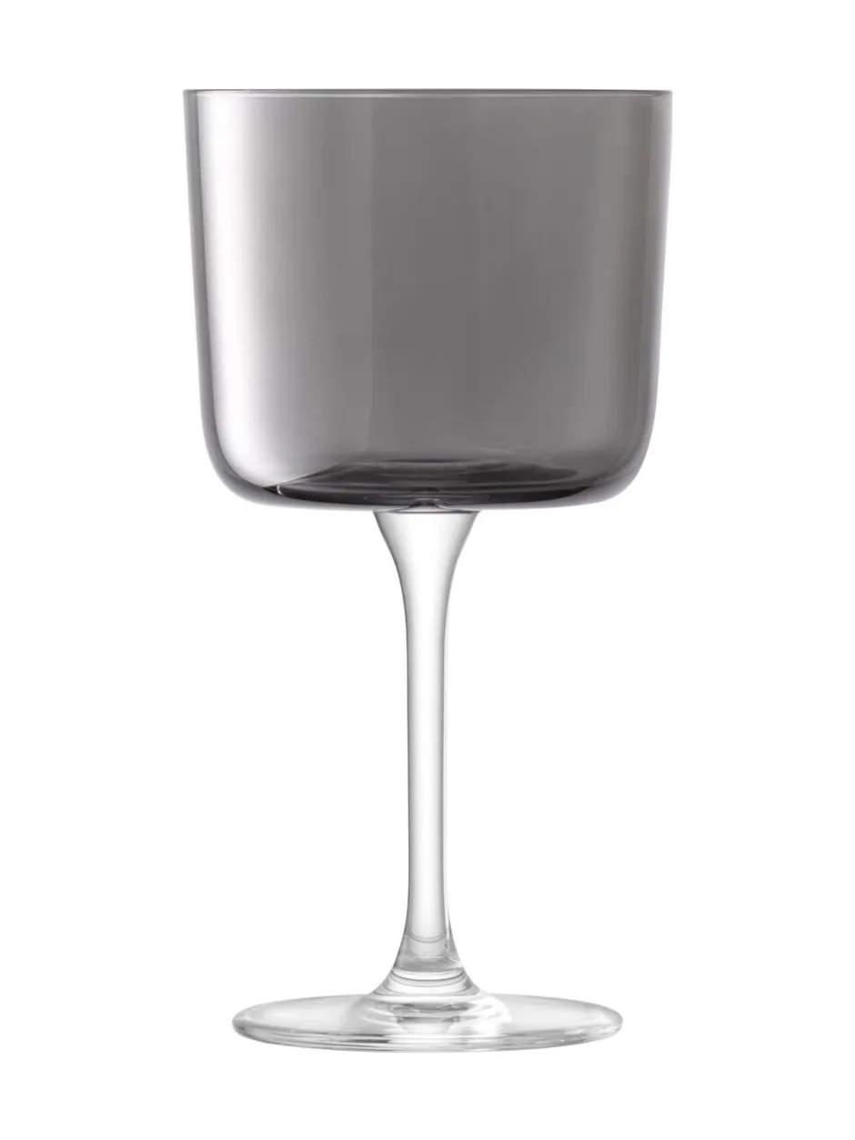 Glas|LSA International Set of 2 Lunar Wine Glasses 250ml