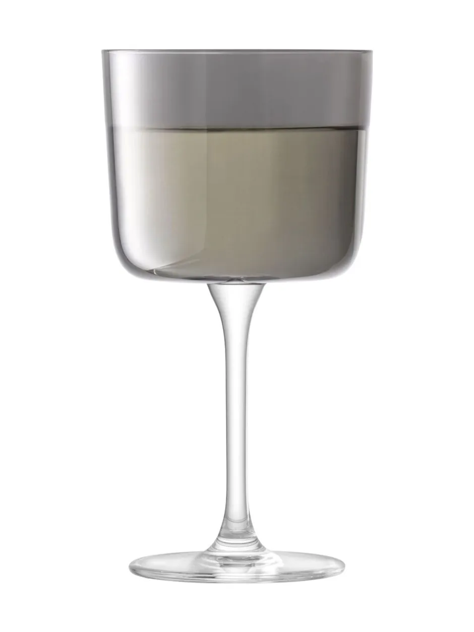 Glas|LSA International Set of 2 Lunar Wine Glasses 250ml
