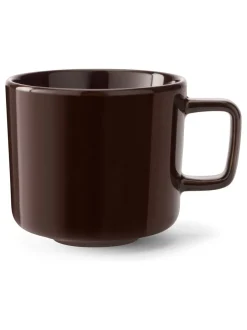 Mokken En Koppen*LSA International Set of 2 Collective Coffee and Tea Cups 260ml Chocoladebruin