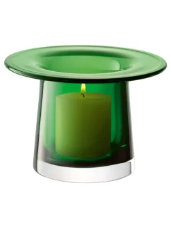 Vazen|LSA International Victoria lantaarnvaas H13.5cm Varengroen