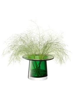 Vazen|LSA International Victoria lantaarnvaas H13.5cm Varengroen
