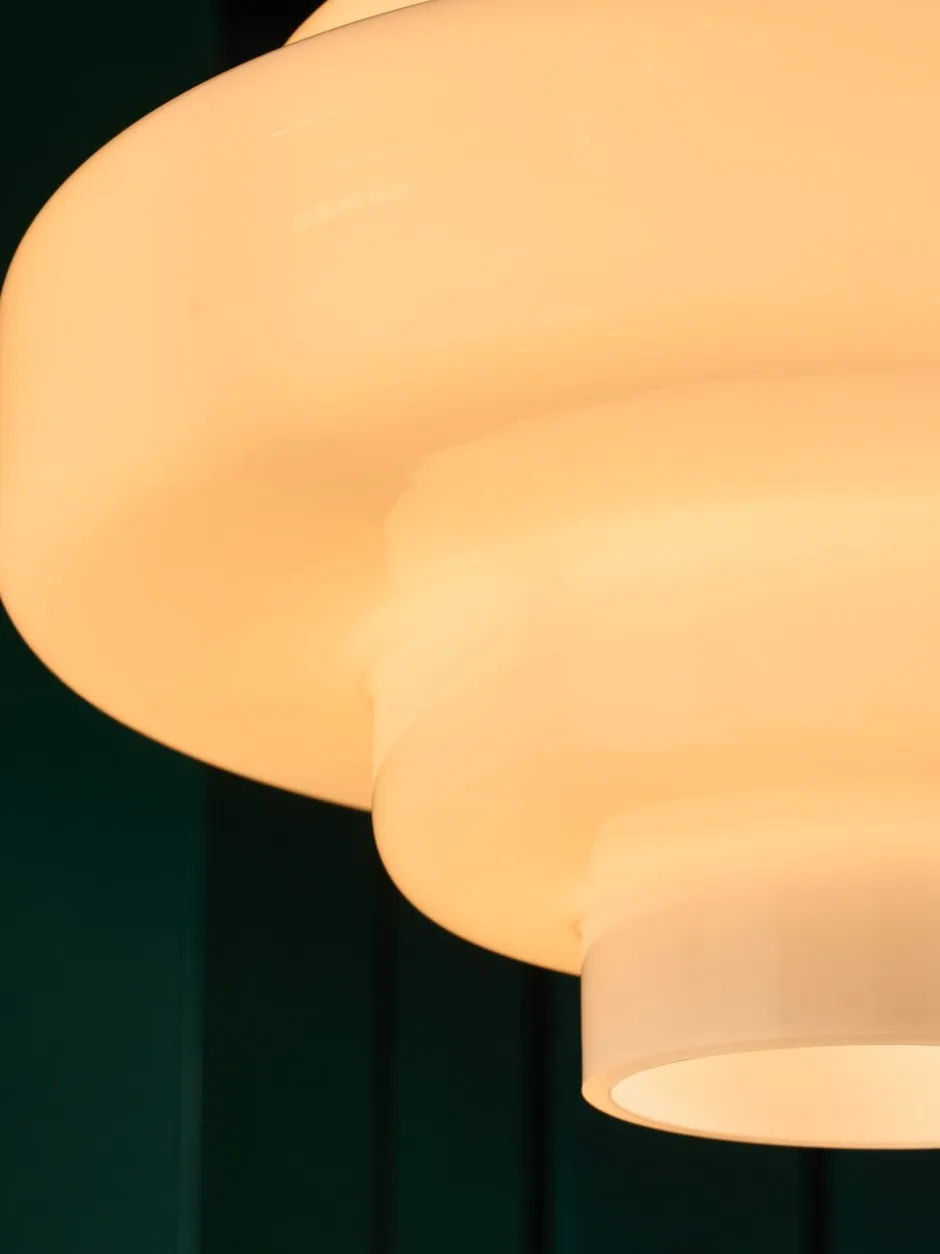 Lampenkappen|Verlichting|Next Luca Gemakkelijk te bevestigen lampenkap Wit