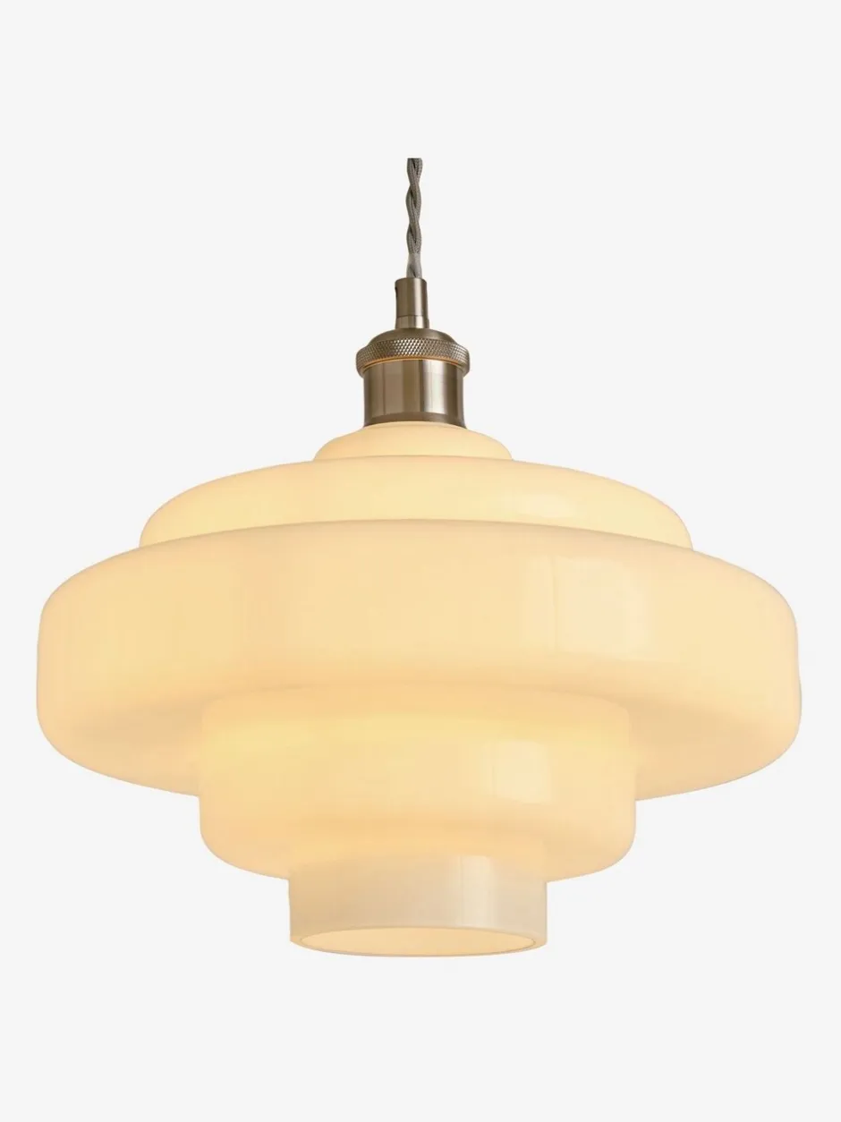Lampenkappen|Verlichting|Next Luca Gemakkelijk te bevestigen lampenkap Wit