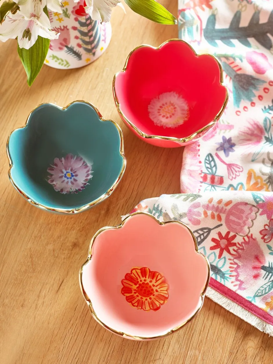 Eetservies En Pastaschalen*Lucy Tiffney - Set van 3 dipschaaltjes