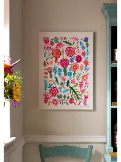 Canvassen En Kunst Voor Aan De Wand*Lucy Tiffney canvas met bloemenprint