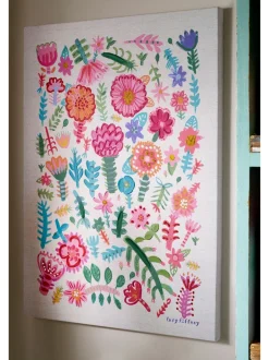 Canvassen En Kunst Voor Aan De Wand*Lucy Tiffney canvas met bloemenprint