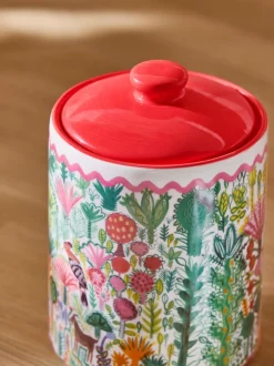 Keukenopslag|Lucy Tiffney voorraadpot Roze