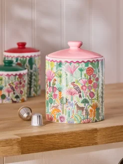 Keukenopslag|Lucy Tiffney voorraadpot Roze
