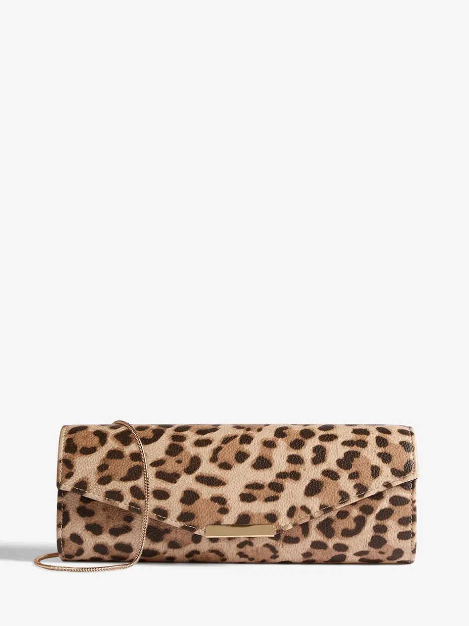 Tassen En Portemonnees|Lipsy Luipaard - Clutch Bag