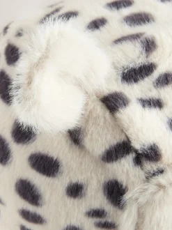 Mutsjes En Antikrabwantjes|Mutsen, Handschoenen En Sjaals*Next Luipaard-imitatiebont met oren - Baby pilotenmuts (0mnd -2jr)