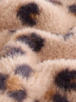 Gebreide Kleding*Next - Fluffy trui (3 - 16 jr) Luipaardprint