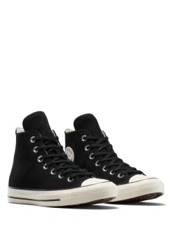 Sneakers|Converse - Chuck Taylor Suede All Over High Trainers Luipaardprint zwart