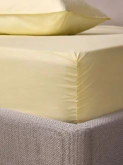 Beddenlakens En Kussenslopen|MADE.COM Cosy gewassen katoenen extra diep hoeslaken
