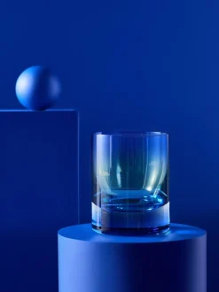 Glas|MADE.COM Juno Tumbler Glazen Blauw en groen