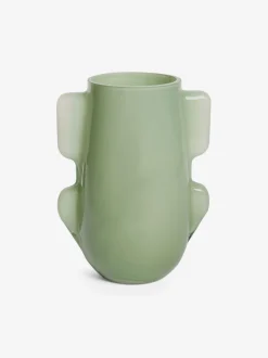 Vazen|MADE.COM Mira Glazen Vaas Groen