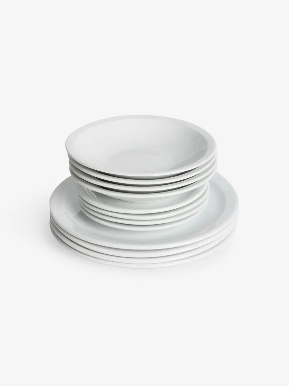 Eetservies En Pastaschalen|MADE.COM Ottilie 12 -delige dinerset