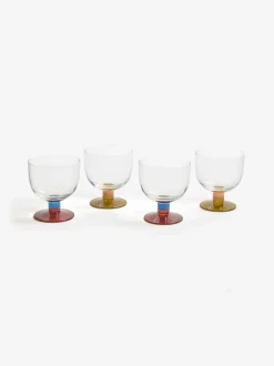 Glas*MADE.COM Set van 4 Cally wijnglazen