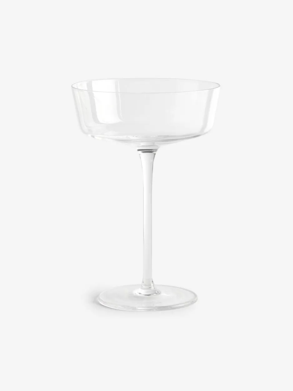 Glas|MADE.COM Set van 4 Velma kristallen cocktailglazen