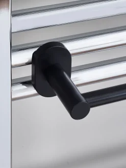 Badkameraccessoires|Next Magnetische uitschuifbare handdoekrail Zwart