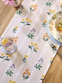 Tafelgerei|Tafellinnen En Placemats |Next Maisie Floral Print Table Runner