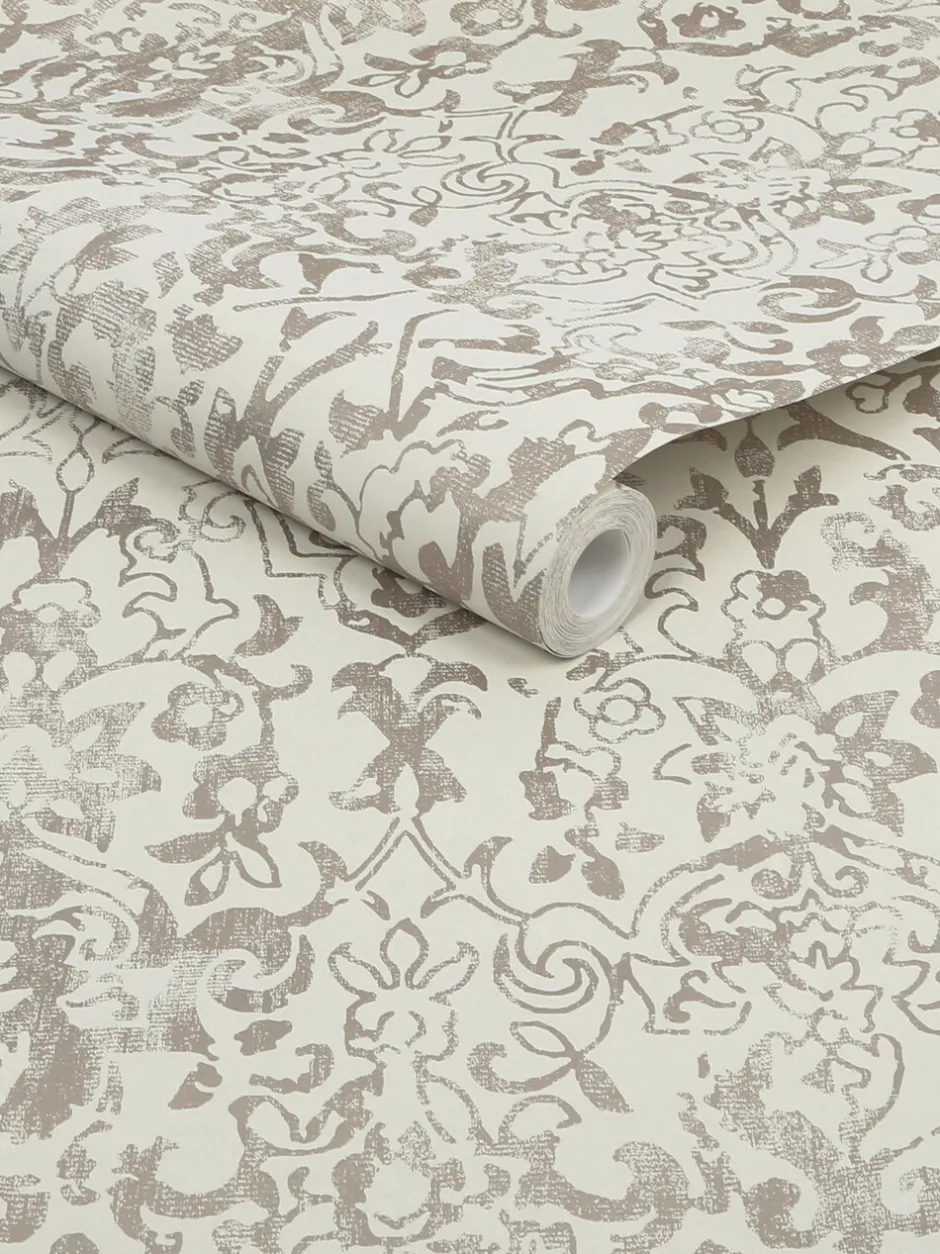 Behang*Next Majestic Damask 10M behang Natuurlijk