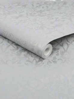 Behang*Next Majestic Damask 10M behang Grijs