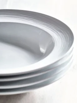 Eetservies En Pastaschalen|Next Malvern - Set van 4 pastakommen met reliëf