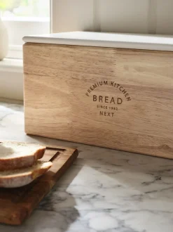 Keukenopslag|Next Malvern broodtrommel en -plank