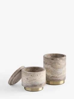 Badkameraccessoires|Next Marble N. Premium Stacking Storage Jars