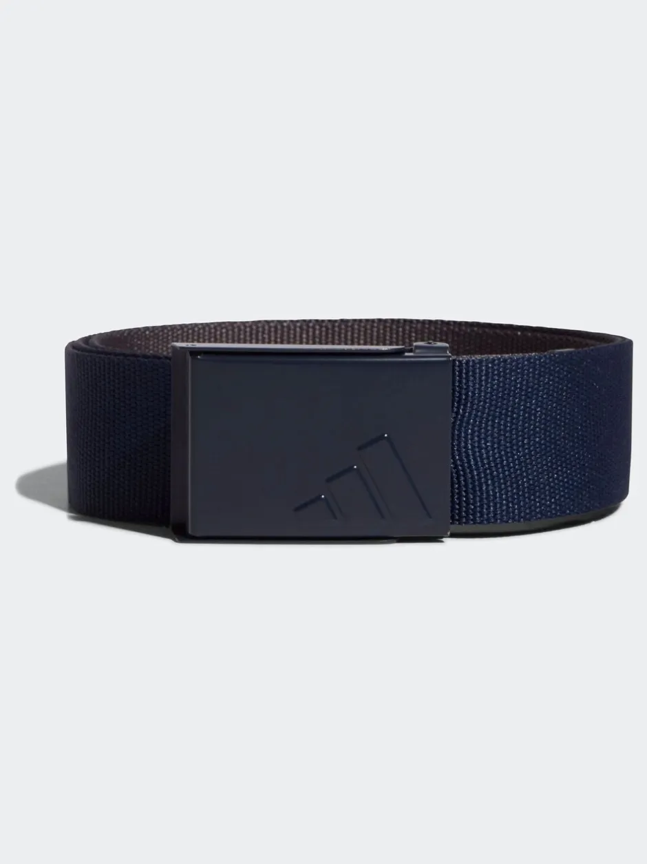 Riemen En Bretels*Adidas Golf - omkeerbare gevlochten riem Marineblauw