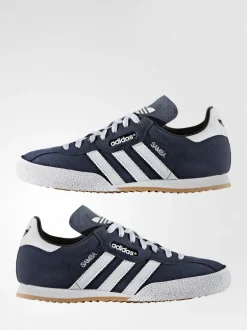 Sneakers|Sportkleding*adidas originals - samba suède sneakers Marineblauw