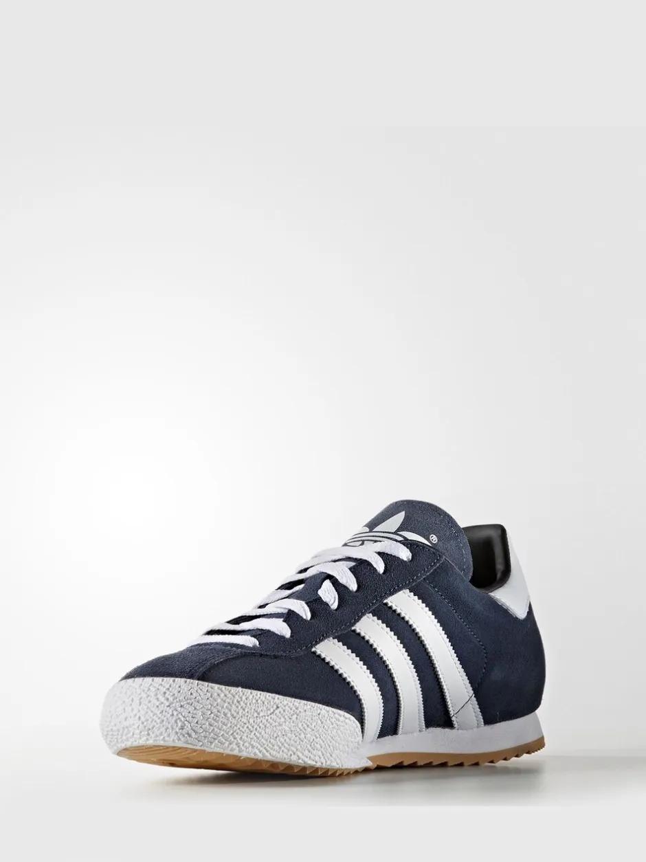 Sneakers|Sportkleding*adidas originals - samba suède sneakers Marineblauw