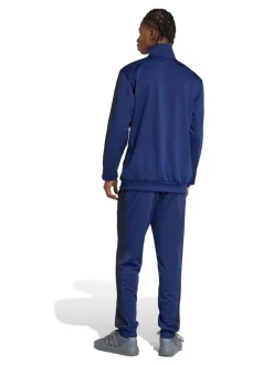 Sportkleding*adidas Marineblauw - Sportswear basic tricot trainingspak met 3 strepen