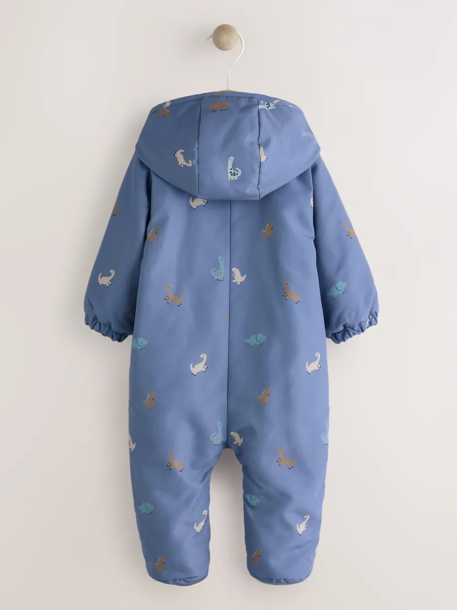 Jassen, Jacks En Kinderwagenpakjes|Jassen En Jacks*Next Marineblauw - Baby all-in-one van nylon met capuchon (0mnd -2jaar)
