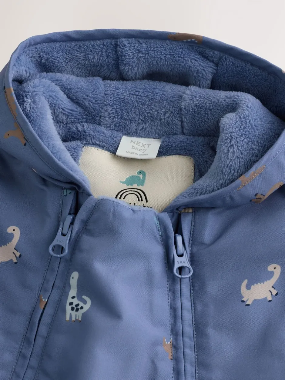 Jassen, Jacks En Kinderwagenpakjes|Jassen En Jacks*Next Marineblauw - Baby all-in-one van nylon met capuchon (0mnd -2jaar)