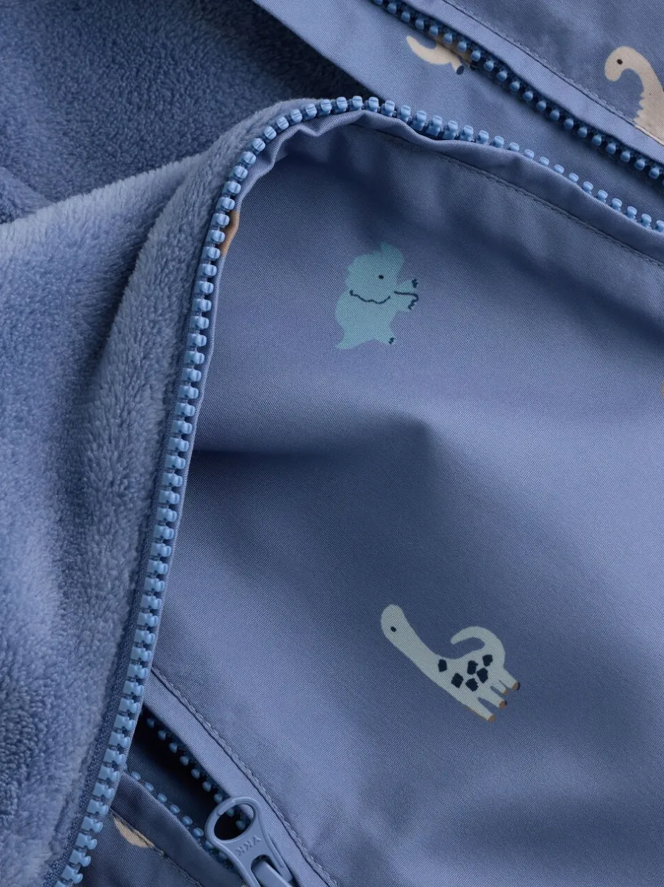 Jassen, Jacks En Kinderwagenpakjes|Jassen En Jacks*Next Marineblauw - Baby all-in-one van nylon met capuchon (0mnd -2jaar)