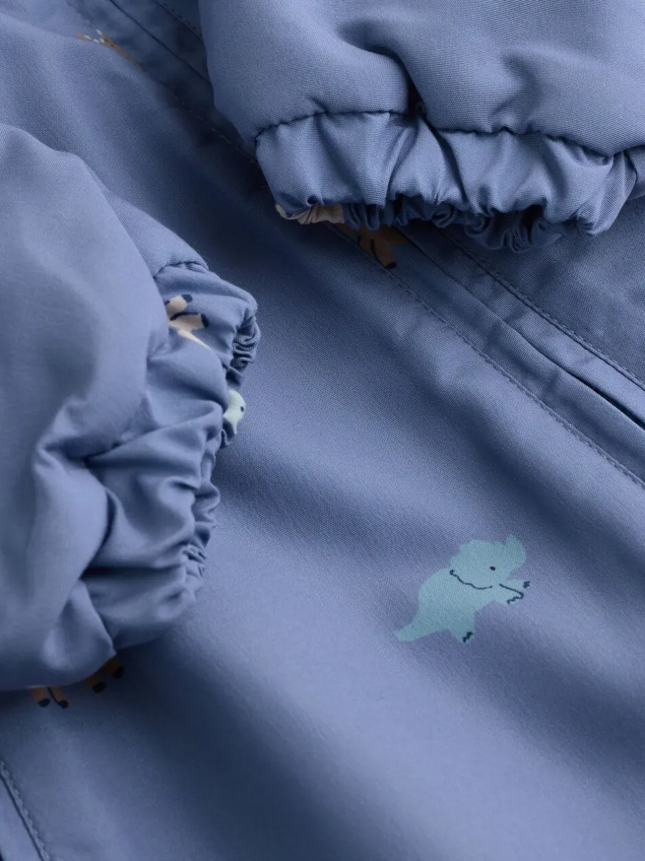 Jassen, Jacks En Kinderwagenpakjes|Jassen En Jacks*Next Marineblauw - Baby all-in-one van nylon met capuchon (0mnd -2jaar)