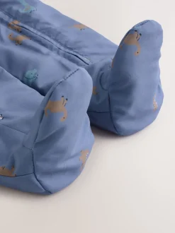 Jassen, Jacks En Kinderwagenpakjes|Jassen En Jacks*Next Marineblauw - Baby all-in-one van nylon met capuchon (0mnd -2jaar)