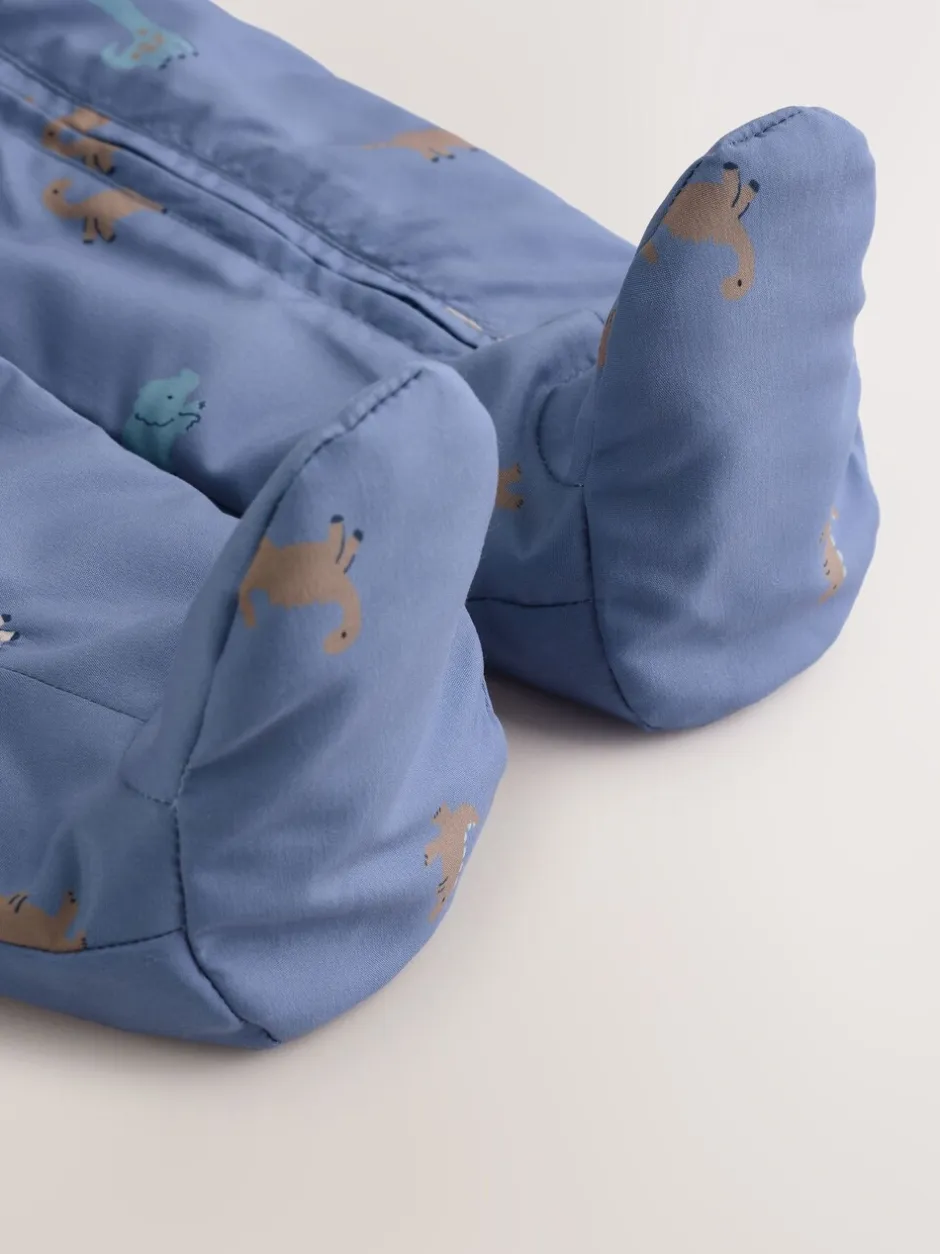 Jassen, Jacks En Kinderwagenpakjes|Jassen En Jacks*Next Marineblauw - Baby all-in-one van nylon met capuchon (0mnd -2jaar)