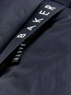 Jassen En Jacks|Schoolkleding|Baker by Ted Baker - Regenbestendig Gevoerd jack Marineblauw