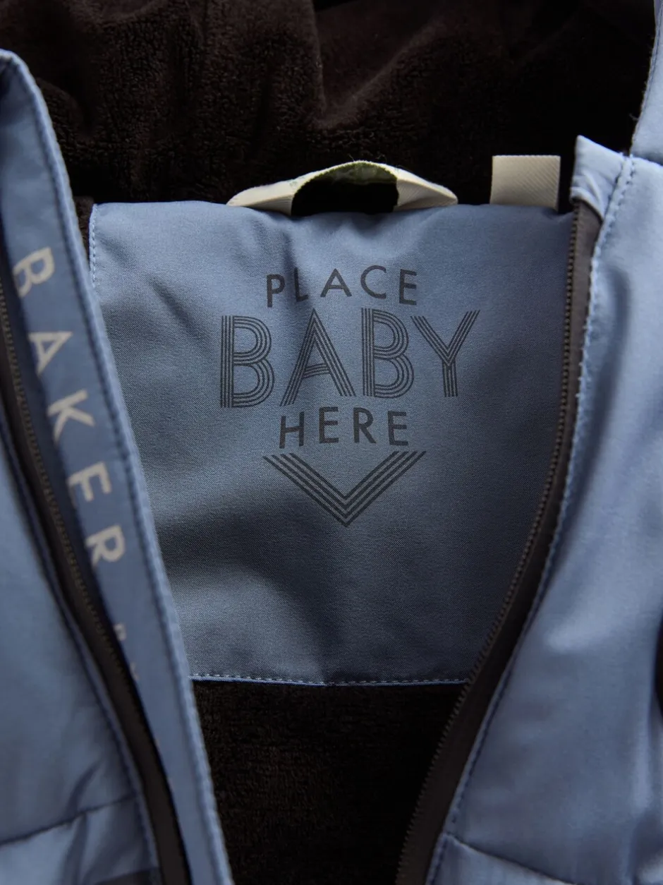 Jassen, Jacks En Kinderwagenpakjes|Jassen En Jacks|Baker by Ted Baker - - Regenbestendig sneeuwpak met heatseal Marineblauw