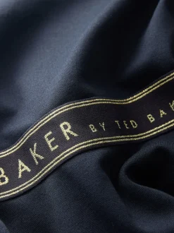 Gelegenheidskleding|Jurken|Baker by Ted Baker - - Ponté jurk Marineblauw