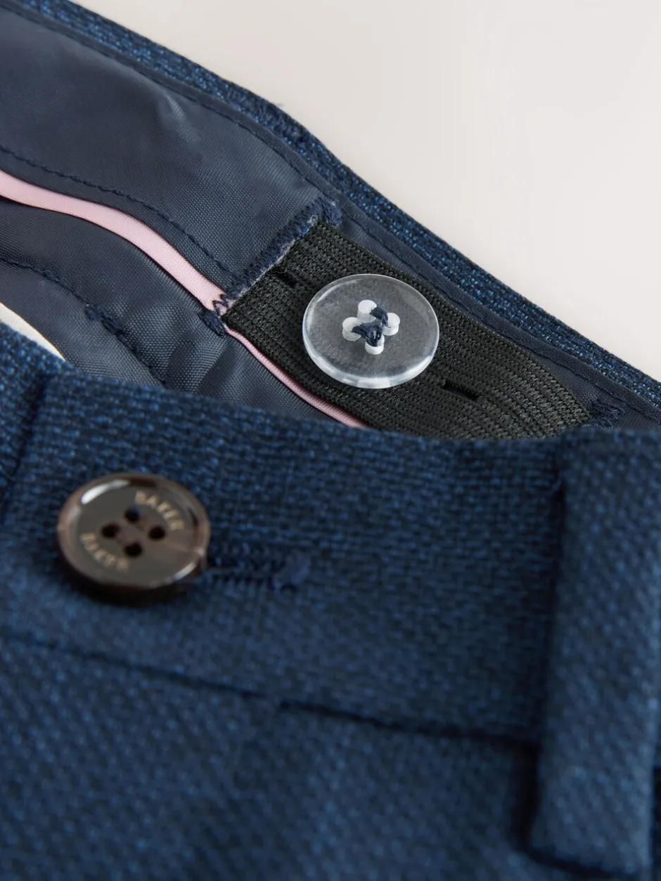 Kostuums En Herenvesten*Baker by Ted Baker Marineblauw - kostuumbroek