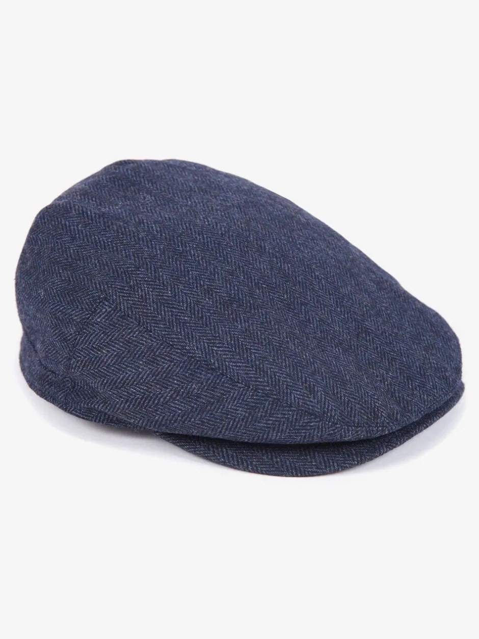 Mutsen, Sjaals En Handschoenen*Barbour - ® Barlow Flat Cap Marineblauw
