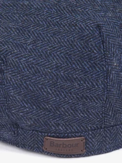 Mutsen, Sjaals En Handschoenen*Barbour - ® Barlow Flat Cap Marineblauw